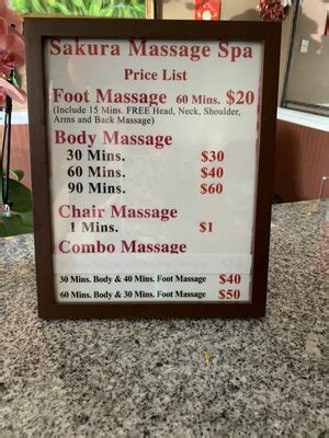 Top 10 Best <strong>Foot</strong> Masage in Fort Lauderdale, FL - December 2023 - <strong>Yelp</strong> - <strong>Foot</strong> Heaven <strong>Spa</strong>, Bamboo Wellness, Zuyu <strong>Foot Spa</strong>, <strong>Sakura Foot Spa</strong>, Love Thai Massage Therapy, <strong>Sakura Foot</strong> Massage, Escape <strong>Foot Spa</strong>, MJ Massage, Tao Massage Lounge, The 1 Thai Massage. . Sakura foot spa reviews